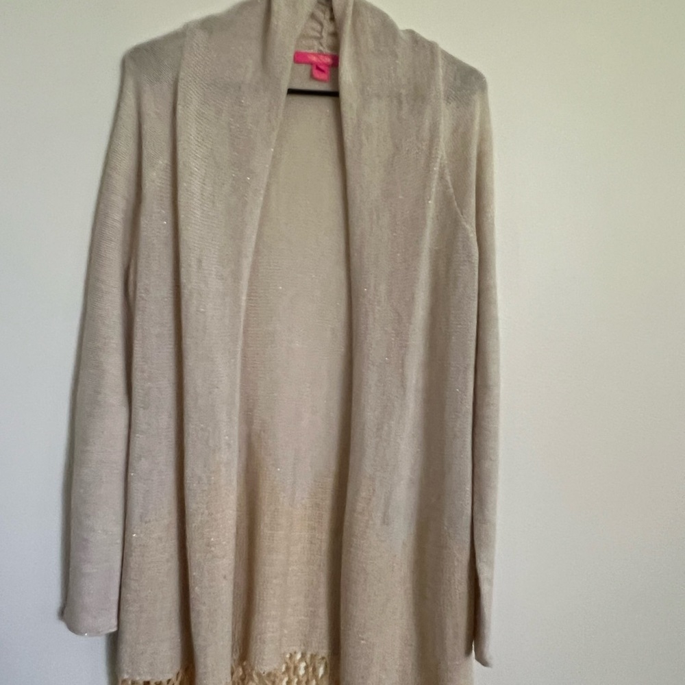 Lilly Pulitzer Open Cardigan, Knit